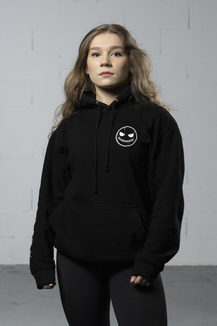 BLACK CLASSIC HOODIE – Image 3