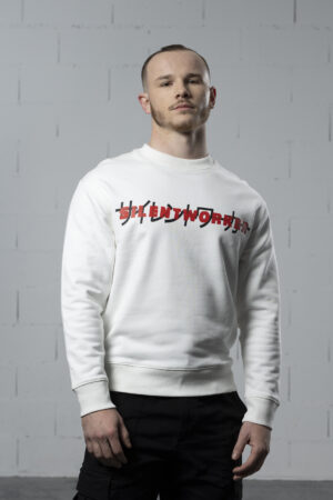 WHITE CREW NECK