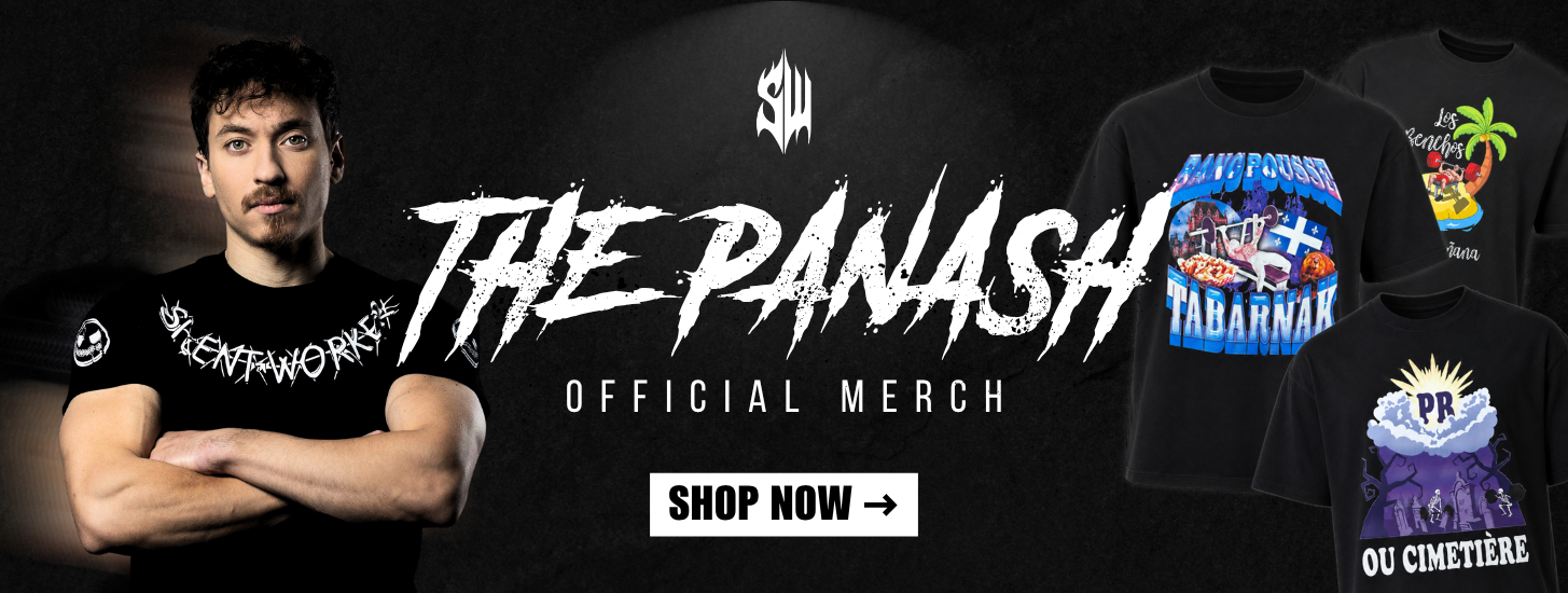 Bannière merch thepanash